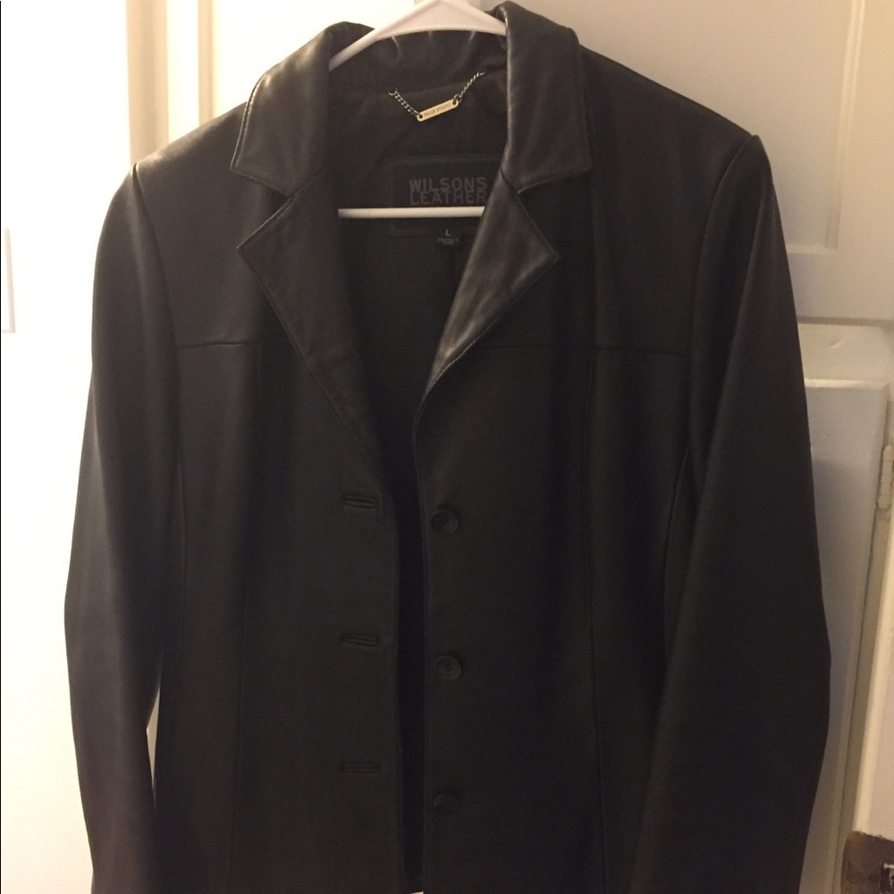 Leather jacket